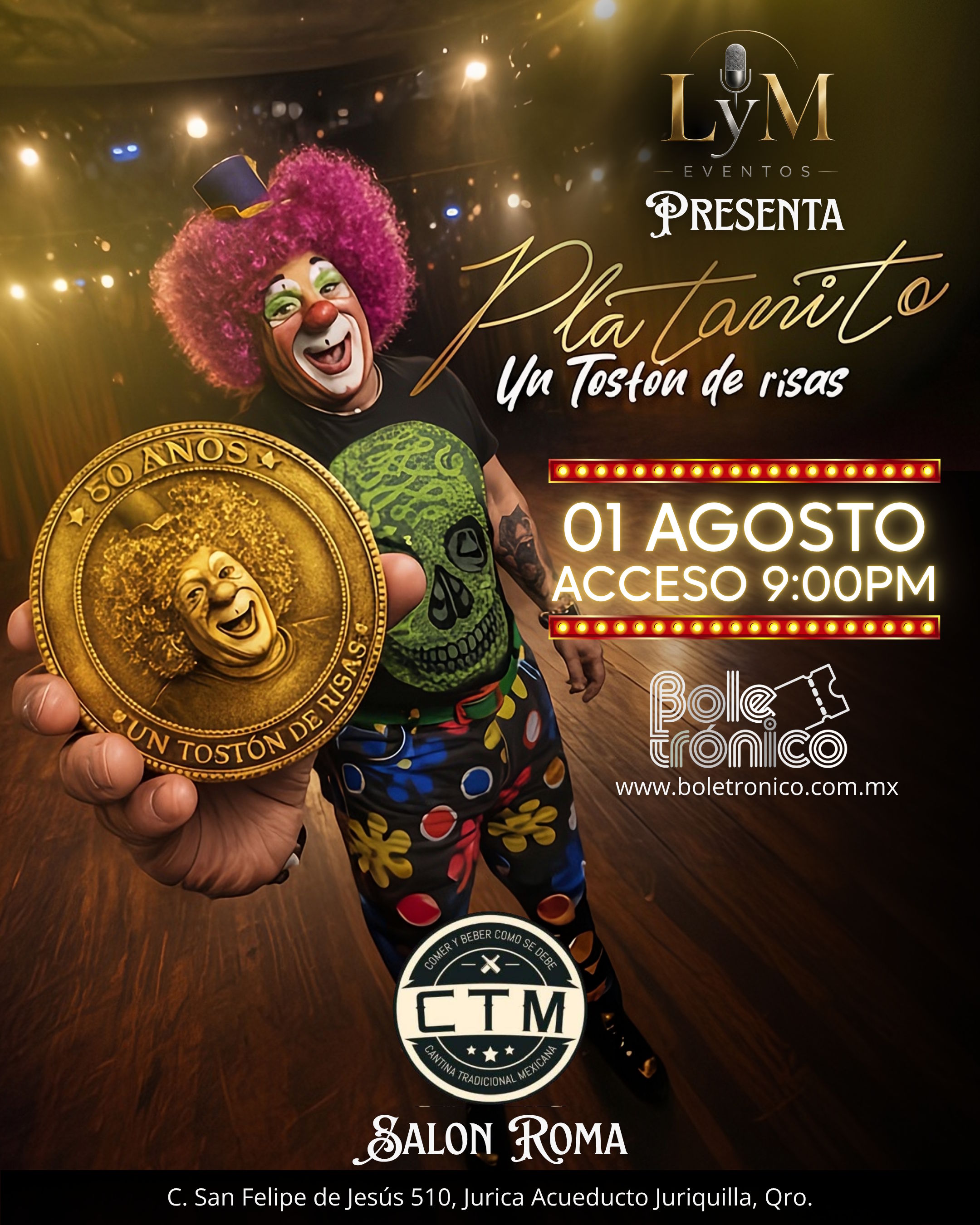 PLATANITO SHOW "UN TOSTÓN DE RISAS"